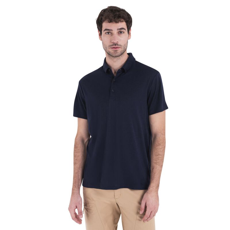 Icebreaker Mens Merino 150 Tech Lite III SS Polo image number 10